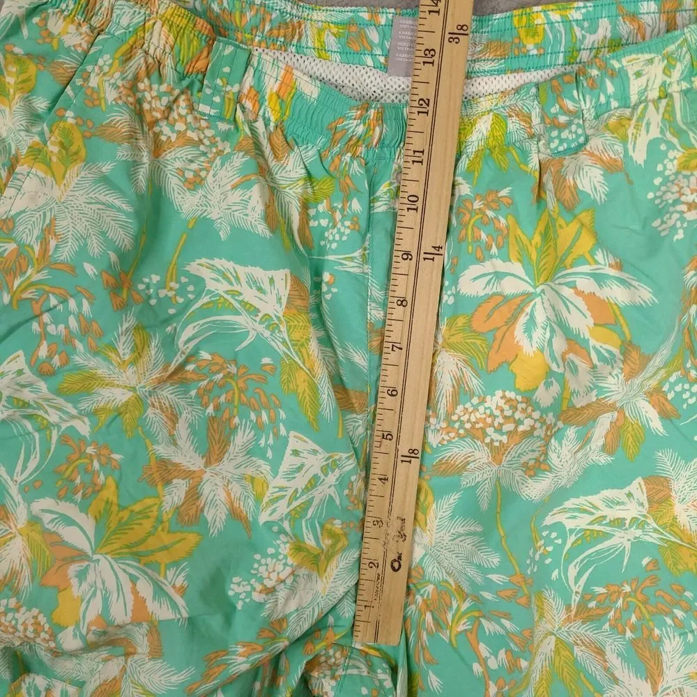Columbia PFG Swim Trunks Mens Large 34 Omni-Shade Fishing Shorts‎ Hawaiian